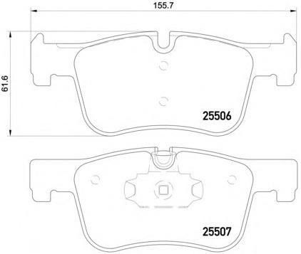 comprar 34116850568 Bloco de travagem BMW Fácil instalação Sistema de travagem automático Durável online manufacture