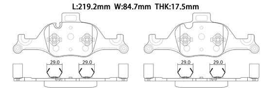comprar 34106888482 Bloco de travagem BMW online manufacture