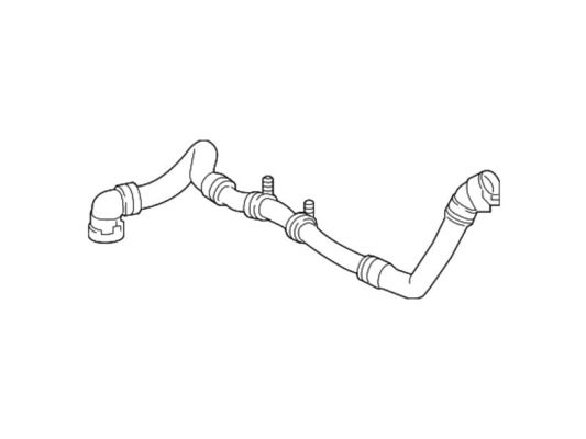 2575012800 Partes do motor Tubo de água de arrefecimento