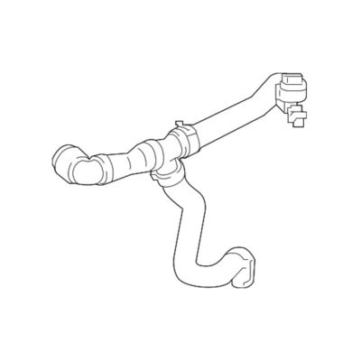 2575011900 Partes do motor Tubo de água de arrefecimento