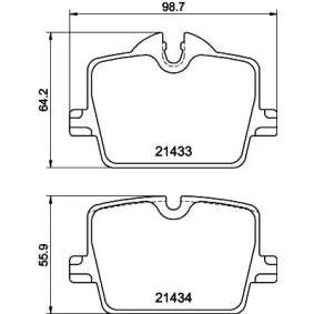 BMW 34206888832 Conjunto de pastilhas de travão